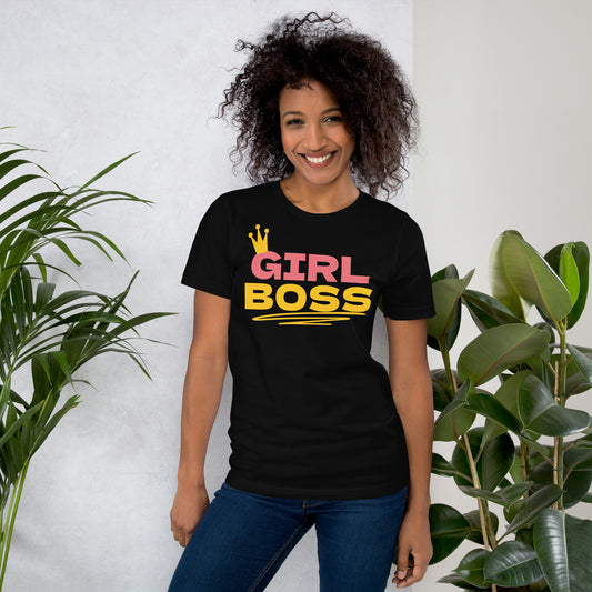 „Girl Boss“ Damen-T-Shirt