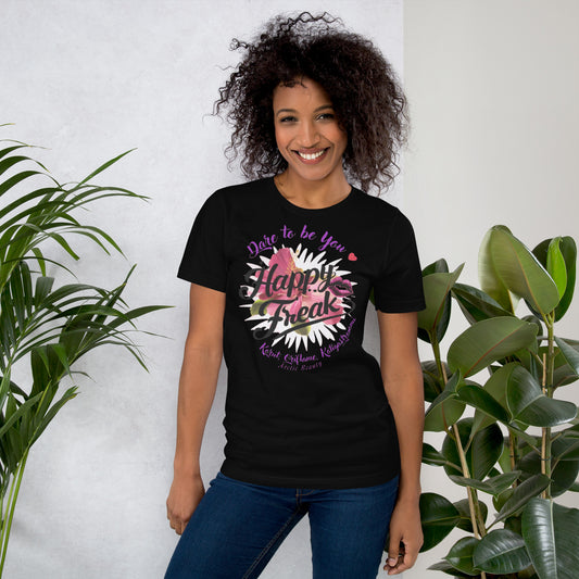 „Happy Freak“ Premium-T-Shirt (Leena Heikka)