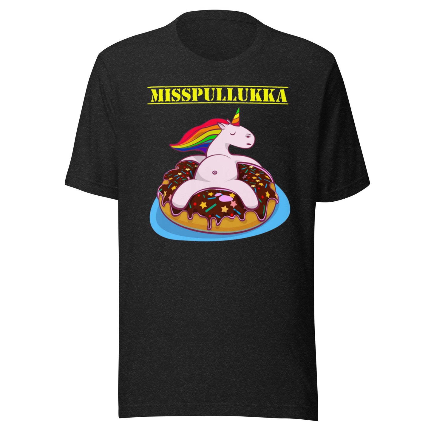Unisex-T-Shirt „MissPullukka“.