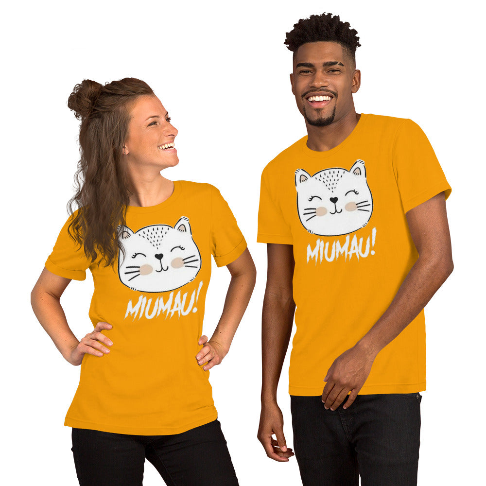 Unisex-T-Shirt „Katze“ (@misspullukka)