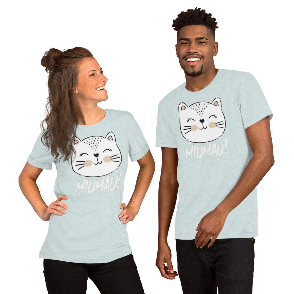"Cat" unisex t-shirt (@misspullukka)