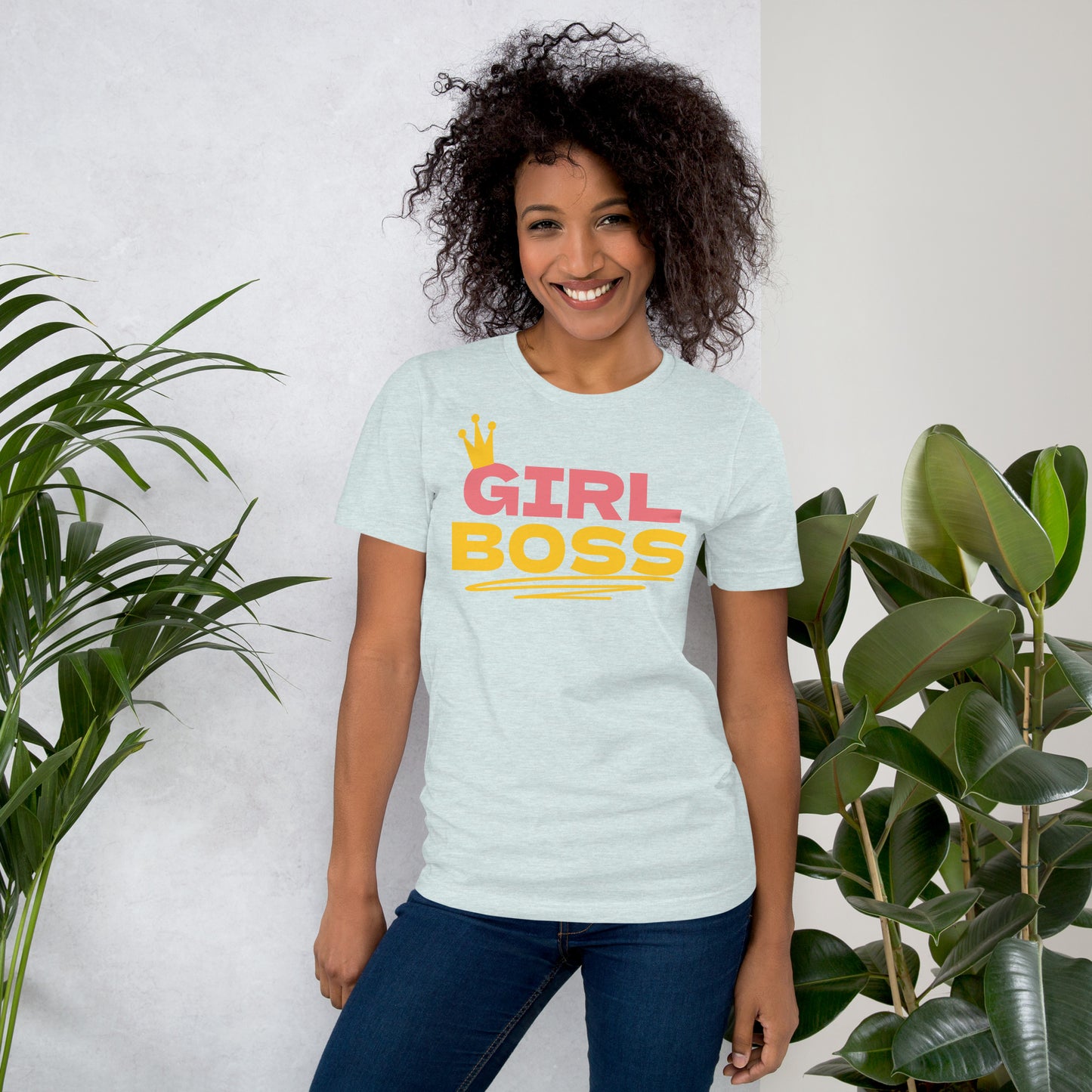 „Girl Boss“ Damen-T-Shirt