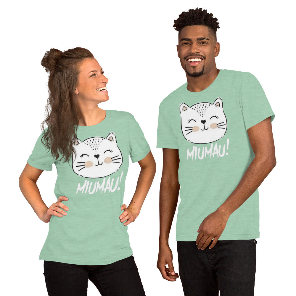 Unisex-T-Shirt „Katze“ (@misspullukka)