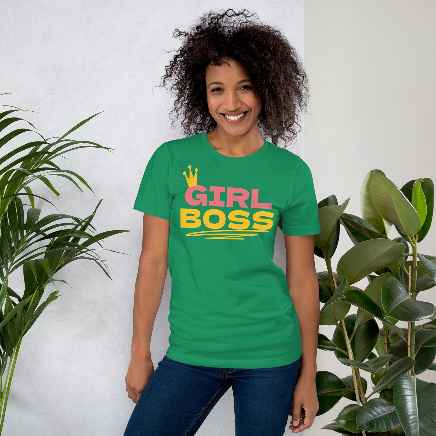 "Girl Boss" naisten t-paita