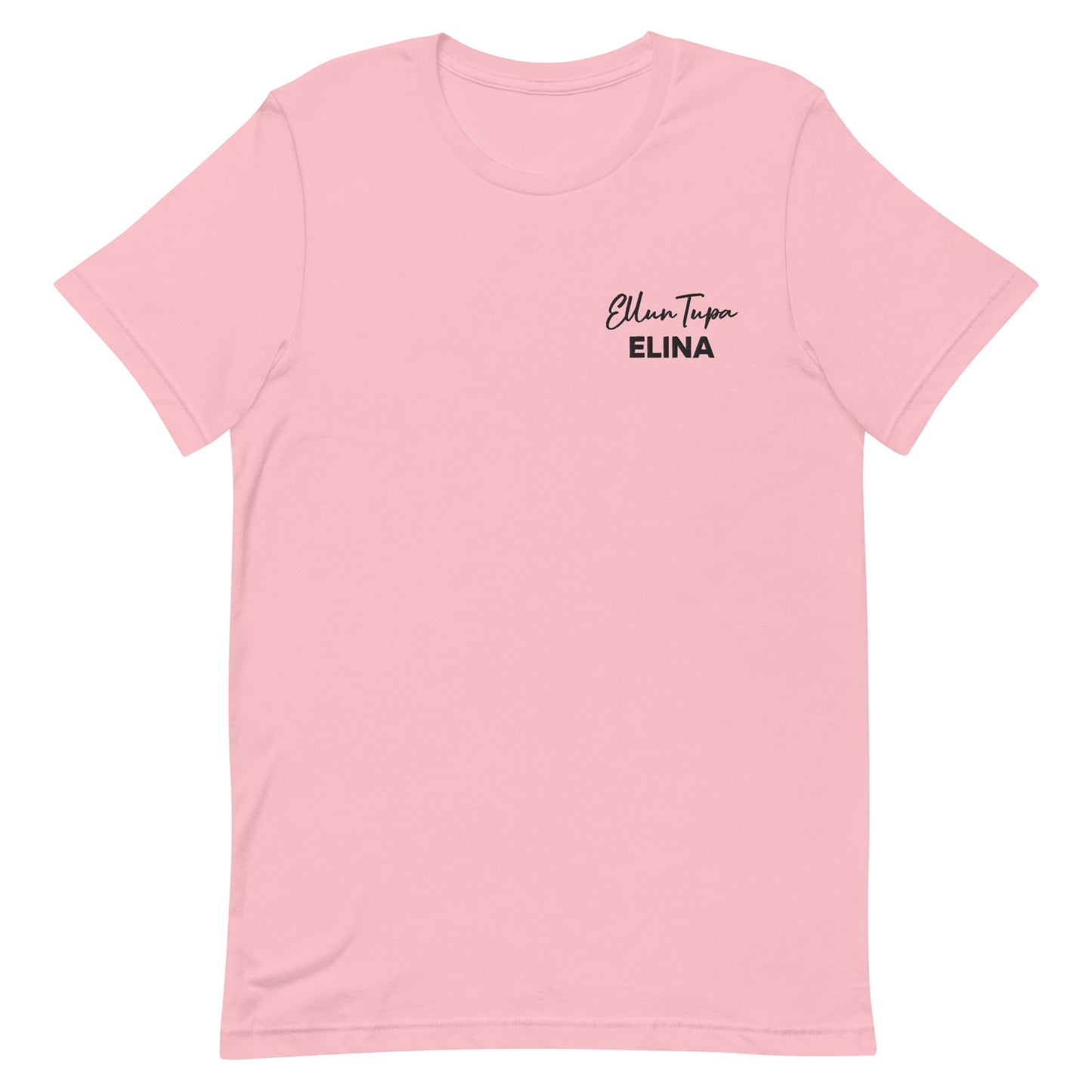 "EllunTupa" t-paita, pinkki