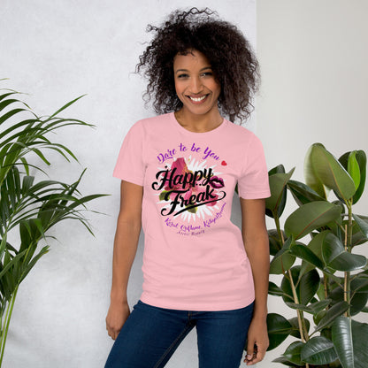 "Happy Freak" premium t-shirt (Leena Heikka)