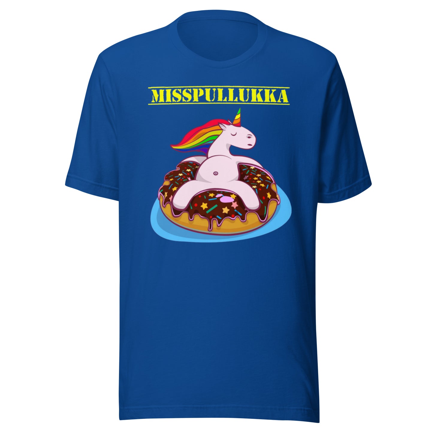 Unisex-T-Shirt „MissPullukka“.