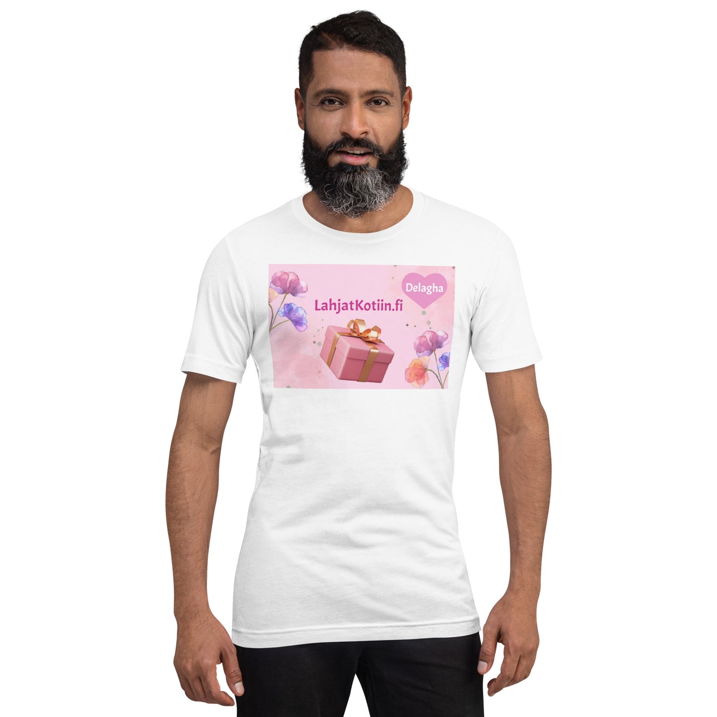 "Delagha IN THE BACKGROUND" t-shirt