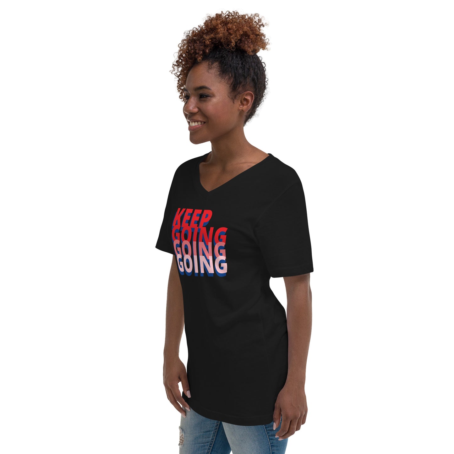 "Keep going" women's t-shirt