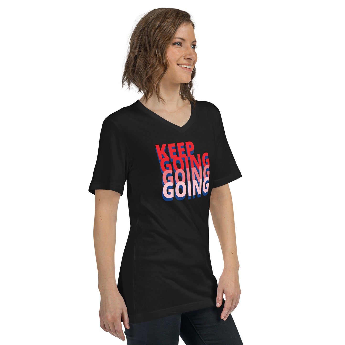 "Keep going" women's t-shirt