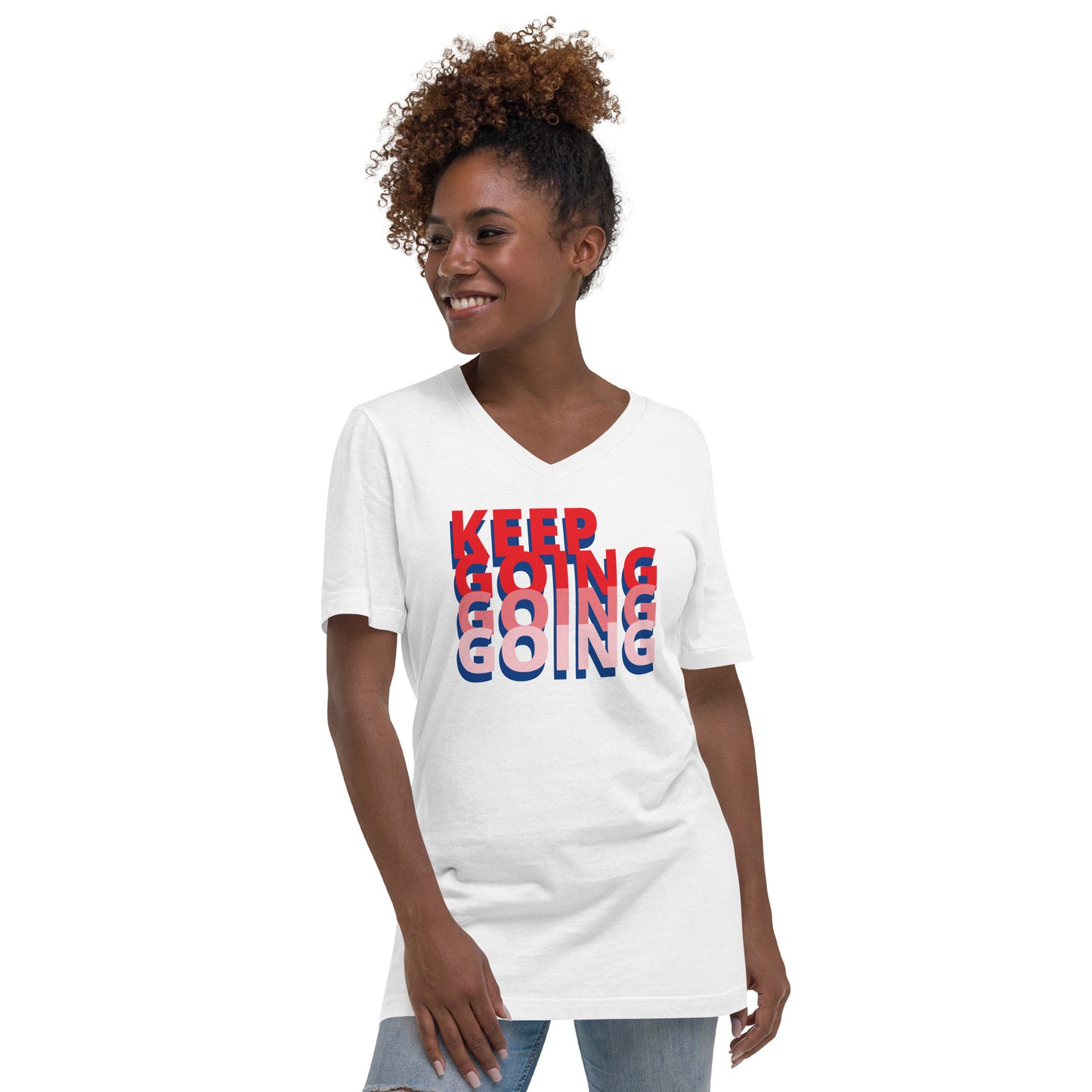 "Keep going" women's t-shirt