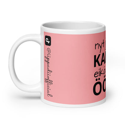 "Now let's drink COFFEE" ceramic Mug