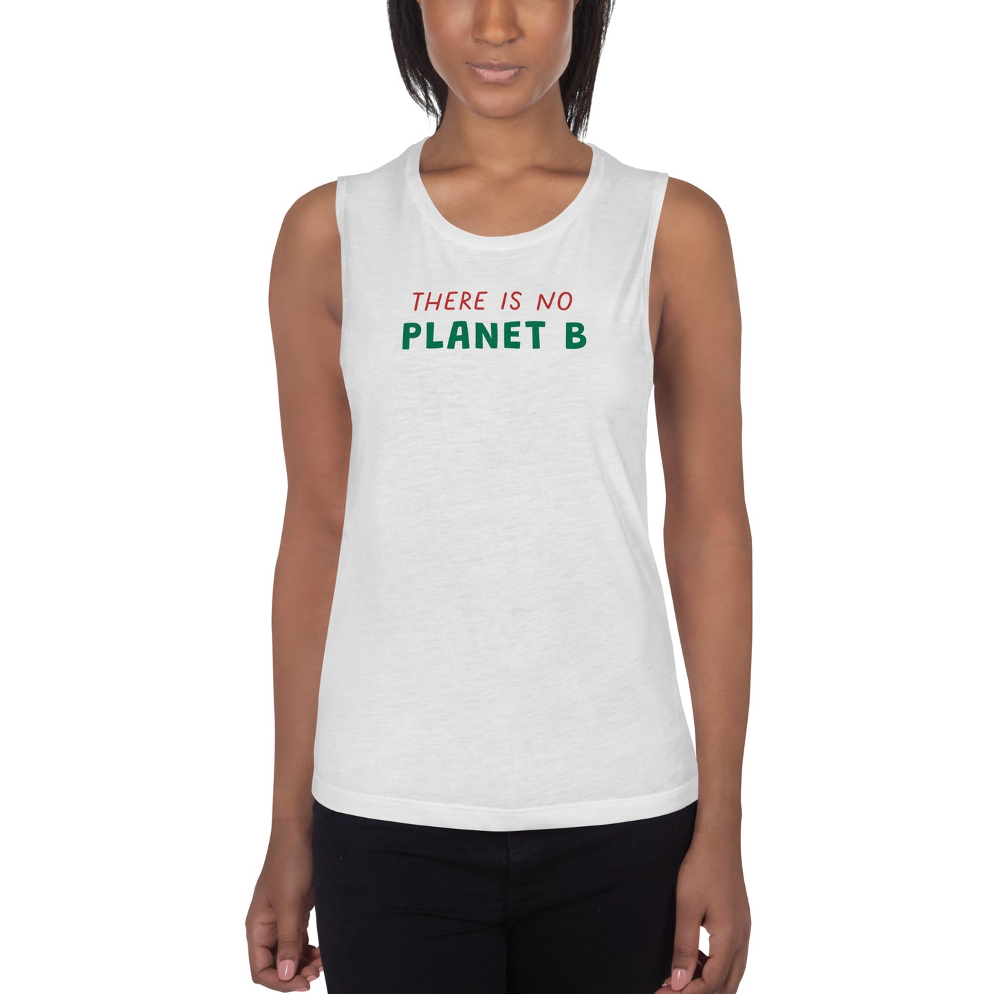 "No planet b" women's tank top