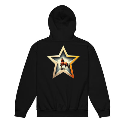 "Star and horse" hoodie for children and young people (Instagram wish)