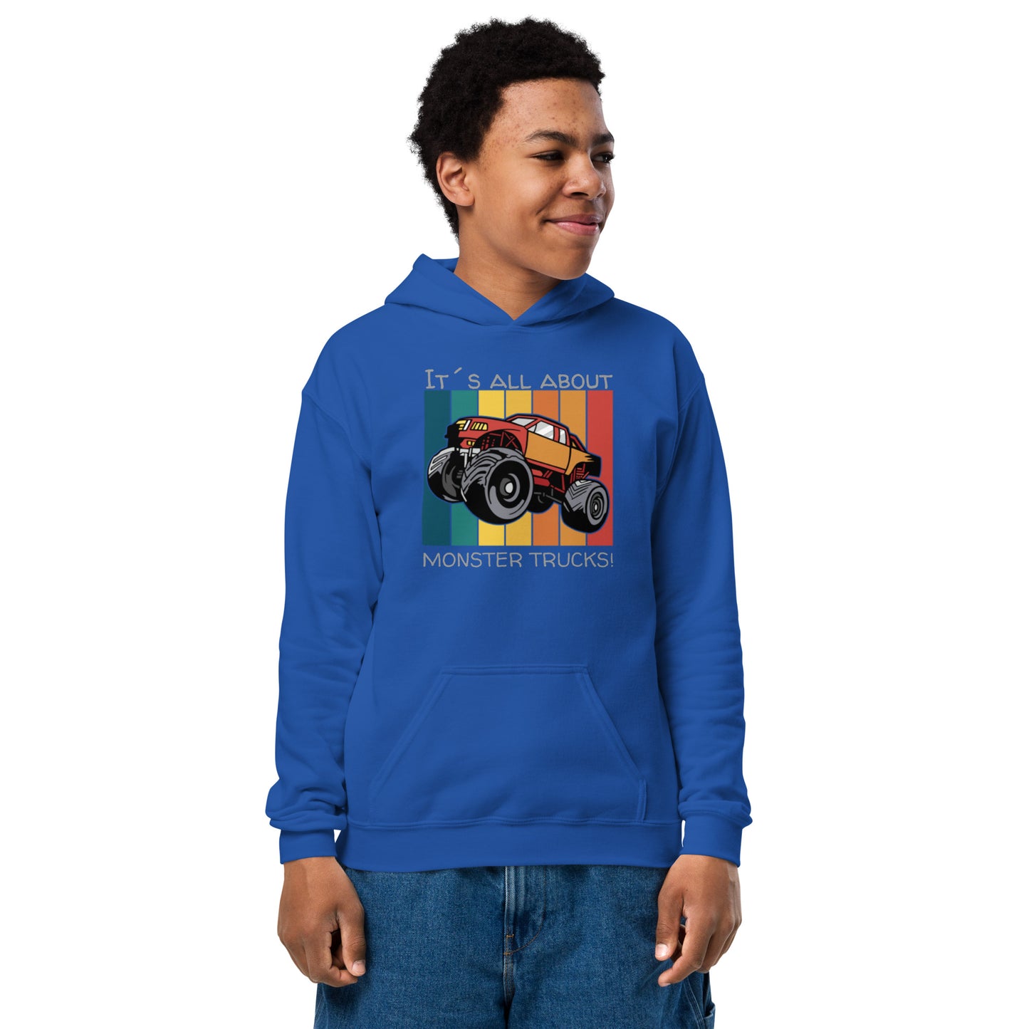 "Monster Trucks" children's hoodie